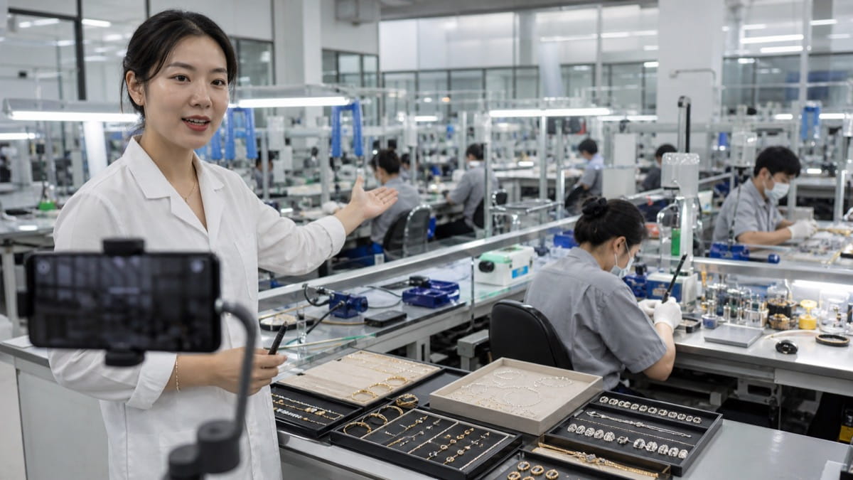 Jewelry factory verification walkthrough for wholesale buyers